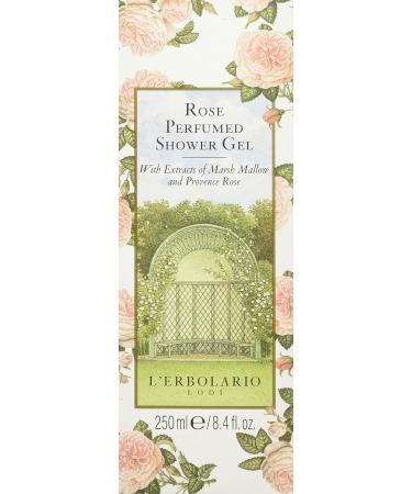 L'Erbolario Rosa Perfumed Shower Gel 8.4 oz - Unisex - Buy Online on SooperMarket.com