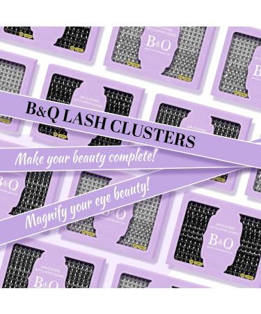208 PCS D-8-16MM D Curl Volume Cluster Lashes Kit - DIY Eyelash Extensions - Buy Online on SooperMarket.com