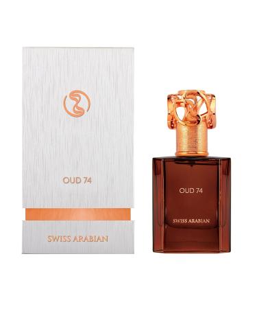 Swiss Arabian Oud 74 - Luxury Products From Dubai - Long Lasting Addictive Personal EDP Spray Fragrance - Seductive Signature Aroma - 1.7 Oz - Buy Online on SooperMarket.com