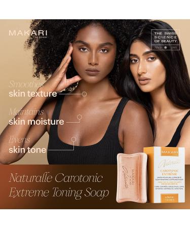 Makari Naturalle Carotonic Extreme Toning Soap (7oz) - Skin Brightening & Acne Treatment - Buy Online on SooperMarket.com