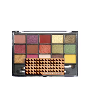 Hard Candy Look Pro! Eyeshadow Palette 0.69 oz (1444 Earthy Vixen)