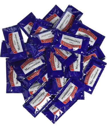 Harrisons Mayonnaise Sachet - 50 Mayo Sachet- Delicious Sauce - No Artificial Color or Flavor Made in UK