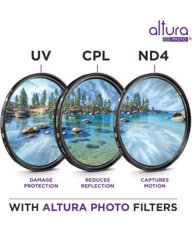 52MM Altura Photo Professional Lens Filter Kit for Nikon DSLR Cameras - Buy Online on SooperMarket.com
