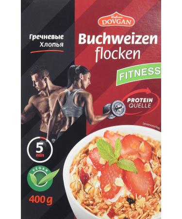 Dovgan buckwheat flakes 400 g 1