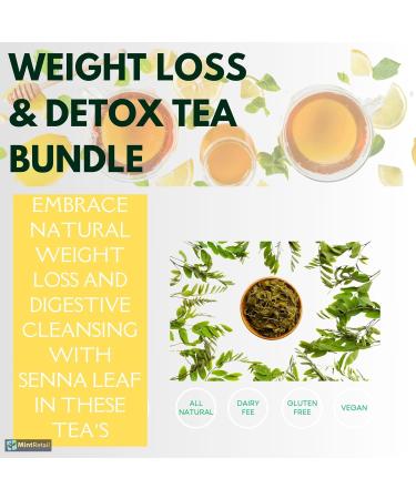 Detox Tea Bundle 48 Teabags with Dieters Drink Dieters Tea 30 teabags and Dalgety Effective Slimline Tea Herbal Infusion 18 Teabags Including Mint Retail Detox & Cleanse Guide - Buy Online on SooperMarket.com