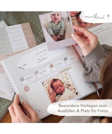 mintkind 'My Childhood' Memory Album - Forest Design | Perfect Photo Album for Kids' First 10 Years | Ideal Birth Gift & Baby Book - Buy Online on SooperMarket.com