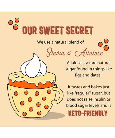 SWEET LOGIC Keto Baking Mix - Pumpkin Spice | Low Carb, Gluten Free, Diabetic Friendly | 1-2G Net Carbs Per Serving - Buy Online on SooperMarket.com