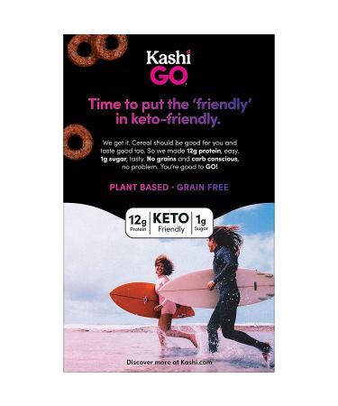 Kashi GO Breakfast Cereal  Vegan Protein  Keto Friendly Cereal  Dark Cocoa  56 Oz Case (Pack of 8) - Buy Online on SooperMarket.com