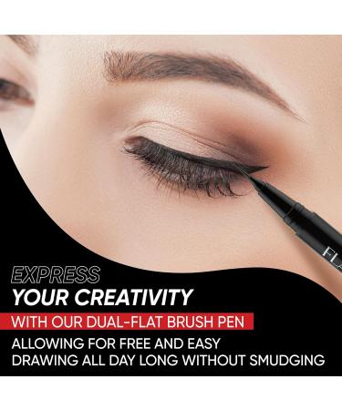 NOON'S UP Waterproof Liquid Eyeliner Pen - Chic Black Quick Dry Fineliner 0.081oz - Buy Online on SooperMarket.com