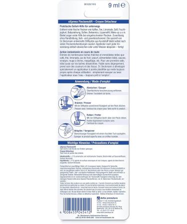 Dr Beckmann Express Stain Pen 5x9ml - Instant On-the-Go Stain Removal Solution | Fast & Effective Stain Treatment - Buy Online on SooperMarket.com