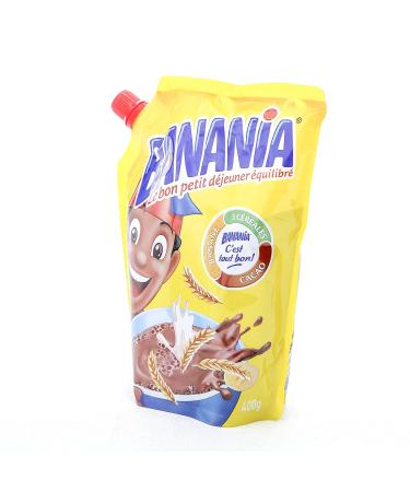 Banania Chocolate Powder 400g - Authentic French Blend (1 Pack) - Buy Online on SooperMarket.com
