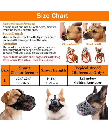 Breathable Black Mesh Dog Muzzle | Adjustable & Comfortable Muzzles for Dogs - Buy Online on SooperMarket.com