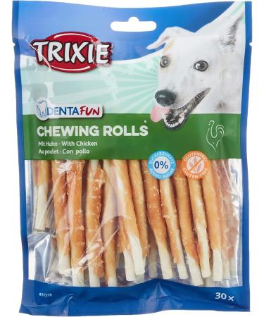 Trixie Rabbit Ears & Gluten-Free Chicken Chewing Rolls - Premium Dog Treats (500g 240g) | International Shipping Available - Buy Online on SooperMarket.com