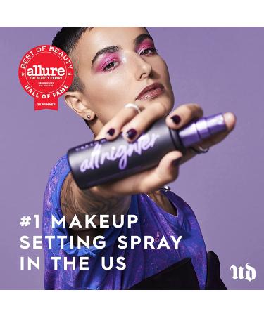 Urban Decay All Nighter Long-Lasting Makeup Setting Spray - 16-Hour Award-Winning Finish - Oil-Free, Non-Drying Formula - 4.0 fl oz - Buy Online on SooperMarket.com