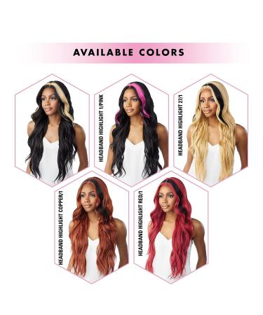 Sensationnel Vice Lace Front Wig - HD Transparent Lace - Pre-Plucked Hairline - Vice Unit 12 - HBRED/1 - Buy Online on SooperMarket.com