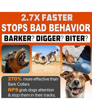2024release Dog Bark Deterrent Device Stops Bad Behavior | No need yell or swat  Just point to a dog (own or neighbor's) Hit the button | Long-range ultrasonic  Alternative to painful dog shock collar - Buy Online on SooperMarket.com