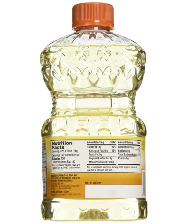 Crisco Pure Peanut Oil 32 oz - High-Quality Cooking Oil for Delicious Meals - Buy Online on SooperMarket.com