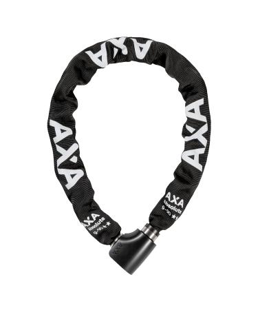 Axa absolute 9-90-bicycle lock-chain lock-high security-safety level 14-steel members 9 mm-length 90 cm-black polyester shell