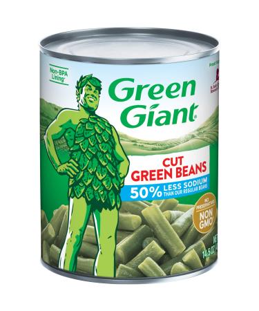 Green Giant Cut Green Beans with Low Sodium, 14.5 oz