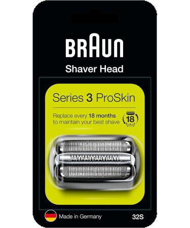 Buy Braun Series 3 Proskin Electric Shaver 3020s for Men | Precision Trimmer & Replacement Shear 32S - International Shipping Available - Buy Online on SooperMarket.com