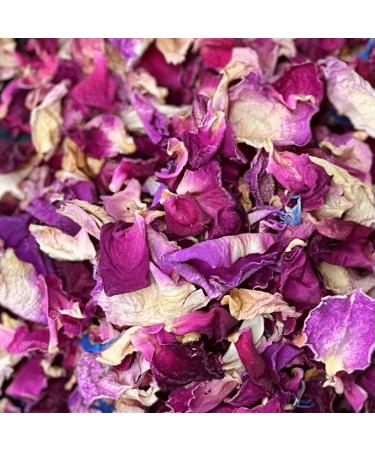 Edible 'Enchanted Forest' Pink Red and Burgundy Rose with Blue Cornflower Dried Flower Petal Mix - 50g - Food Grade - Culinary - Cake - Bake - Decoration (184) Cornflower 50g - Buy Online on SooperMarket.com