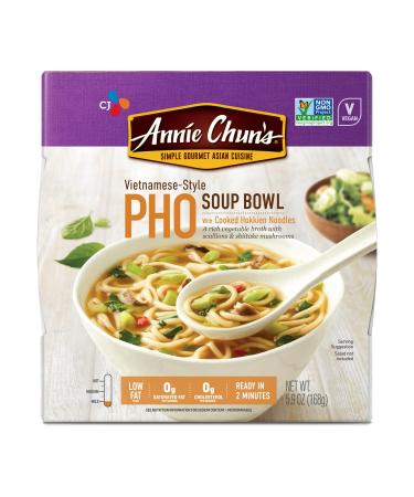 Annie Chun's Soup Bowl, Vietnamese Style Pho, Non GMO, Vegan, 5.9 Oz (Pack of 6)
