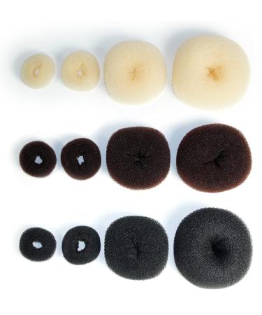 Buy WIG Me Up RH-046 Blond Dutt Pillow Ring - 6x3 cm Hair Volume Styling Tool - Buy Online on SooperMarket.com