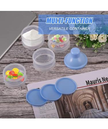 Milk Powder Dispenser Pot - BPA Free Formula Container for Travel & Outdoor Activities (Blue) - Buy Online on SooperMarket.com
