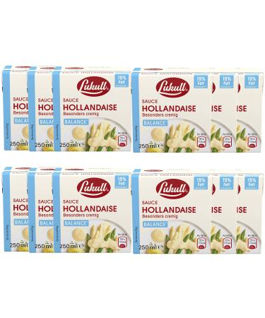 Lukull Ready-to-Serve Sauce Hollandaise Balance 250 ml pack of 12 (12 x 250)