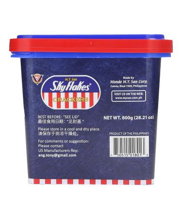 Buy MY SAN Sky Flakes Crackers 800g - Authentic Filipino Snack | International Shipping Available - Buy Online on SooperMarket.com