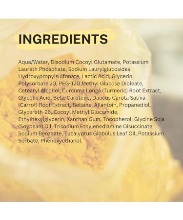 Cocoon Hung Yen Turmeric Cleanser - Natural Skin Brightening Face Wash (4.73 fl oz) | Shop Worldwide - Buy Online on SooperMarket.com