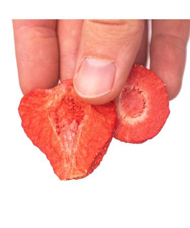 Organic Freeze-Dried Strawberries 300g | 100% Natural No Additives High-Quality Detox Fruits - Buy Online on SooperMarket.com