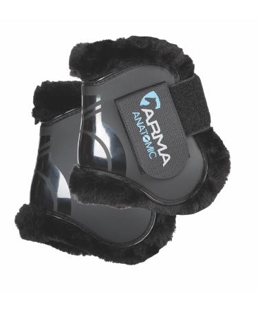Shires ARMA SupaFleece Fetlock Boots - Black Black Cob/Full
