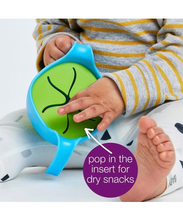 b.box 3 in 1 Toddler Bowl | Boysenberry 8.5 oz | Includes Straw Lid & No Spill Snack Insert | Dishwasher & Microwave Safe | BPA Free | Ages 6 mo - Buy Online on SooperMarket.com