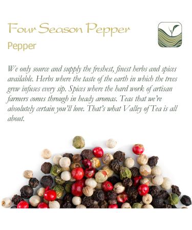 Organic Four Peppercorn Rainbow Blend - 50g Grinder Pepper Mix - Buy Online on SooperMarket.com