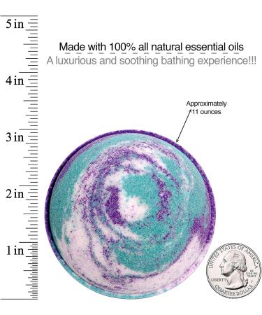 Mermaid Daydream Extra Large 10 oz Bath Bomb with Size 6 Ring | Made in USA - Buy Online on SooperMarket.com