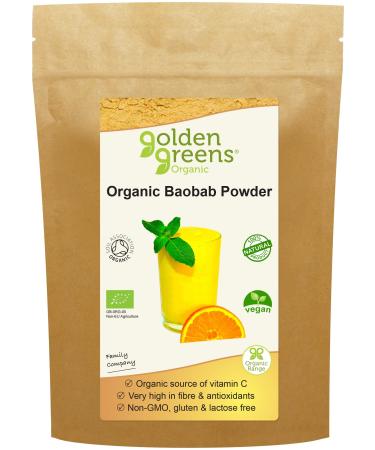 GOLDEN GREENS ORGANIC BAOBAB POWDER 100G