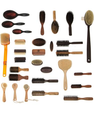SHASH Exfoliating Face Brush - Made in Germany | Deep Intense Boar Bristle | Gently Exfoliates Skin for Glowing Complexion | Eco-Sourced Beech Wood - Buy Online on SooperMarket.com