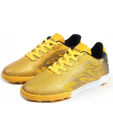 Sainilei Children Soccer Shoes - Boys FG/AG Outdoor Football Shoes & Men's TF Professional Training Shoes 30 EU S2325TF GOLD - Buy Online on SooperMarket.com