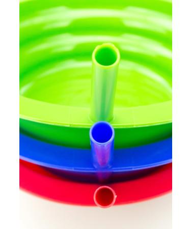 6 Pack USA-Made BPA Free Sippy Bowls for Kids - Child-Safe Cereal Bowls with Built-In Straw for Melted Ice Cream & Soup Sipping - Buy Online on SooperMarket.com