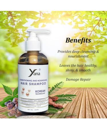 Yana 2-in-1 Shampoo & Conditioner for Men & Women - Color Treated Hair Rosemary & Argan Oil Hydrating & Nourishing 6.76 Fl Oz | International Shipping - Buy Online on SooperMarket.com