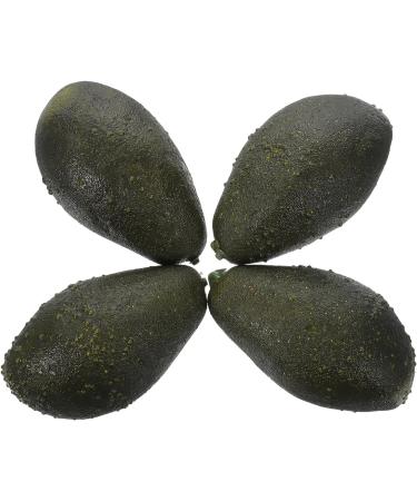 Warmhm 12 Pcs Imitation Avocado Desktop Avocado Ornament Toys for Kids Plastic Fruit Avocado Model Decorative Avocado Kid Toys Fake Fruit Fake Vegetables Grape Child Feel Glue - Buy Online on SooperMarket.com