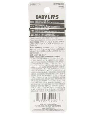 Maybelline Baby Lips Crystal Lip Balm in Crystal Kiss - 0.15 oz - Pack of 1 - Buy Online on SooperMarket.com