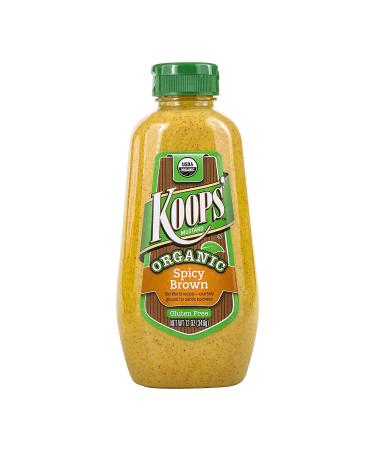 Koops Mustard Spicy Brown Organic - 12 oz | Buy Online - Buy Online on SooperMarket.com
