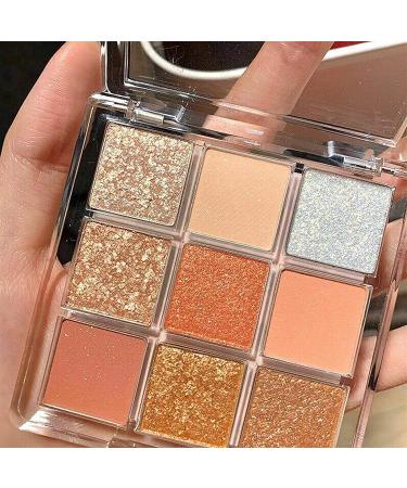 Buy Gokame Eyeshadow Palette - 9 Color Matte & Glitter Makeup Palette (Pink) | International Shipping - Buy Online on SooperMarket.com