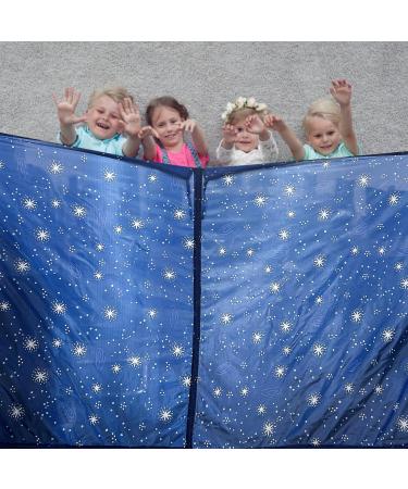 Blanket Fort Play Tent Kit - 3 Ripstop Blankets  Beanbags & Drawstring Backpack - Buy Online on SooperMarket.com
