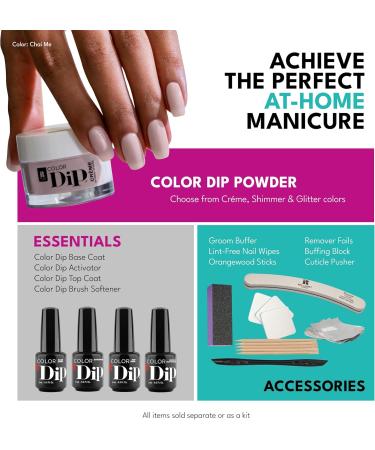 Red Carpet Manicure Color Dip Cr me That's So Retro | Intense Vibrant Color | Up to 21 Days of Wear | Taupe Cr me | 9g - Buy Online on SooperMarket.com
