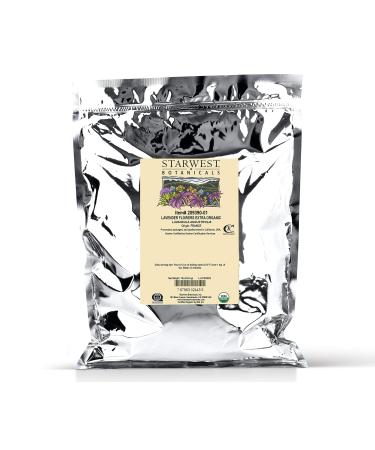 Starwest Botanicals Organic Lavender Flowers Extra 1 lb (453.6 g)