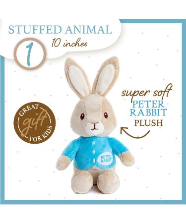 Beatrix Potter Peter Rabbit Gift Set - On The Go Blanky, Stuffed Animal Rattle, Teether - Buy Online on SooperMarket.com