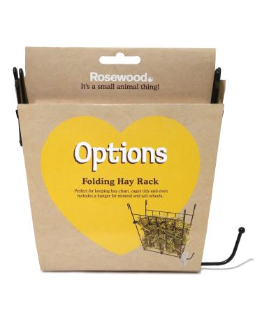 Rosewood Options Folding Wire Hayrack for Small Animals